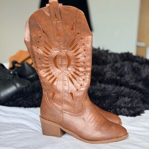 Brown Western Boots